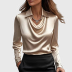 Zoe | Elegant Satin Blouse