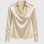 Zoe | Elegant Satin Blouse